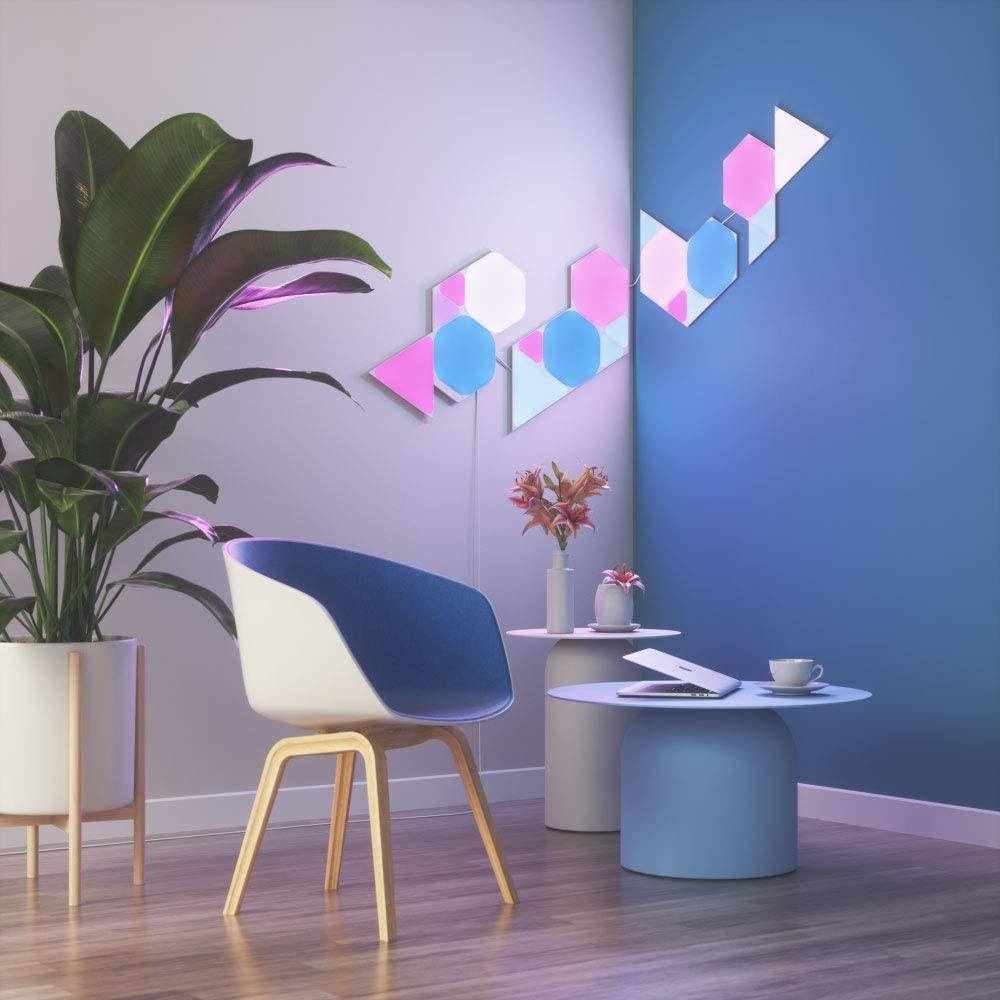 Shapes Mini Triangles Expansion Pack - 10 Additional Mini Light Panels